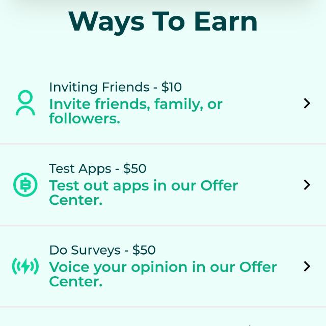 Referral and earn money