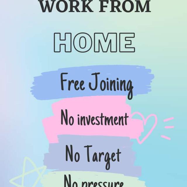 Work from home opportunty