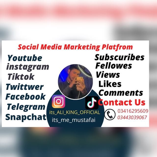 SOCIAL MEDIA SERVICES…❤️🥀🎭