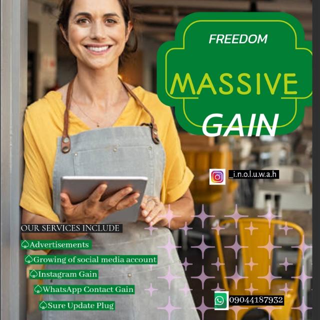 FREEDOM CONTACT GAIN?