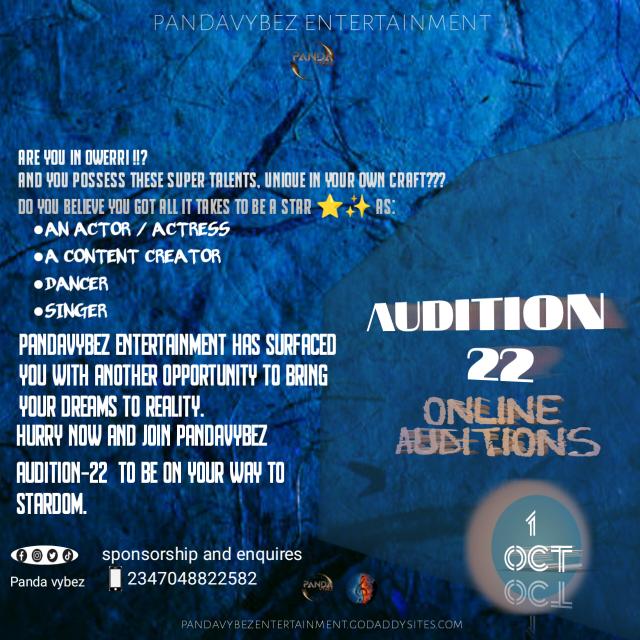 PANDAVYBEZENT AUDITION