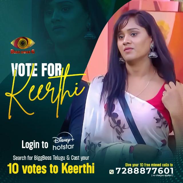 Keerthy?????⁷⟬⟭ Biggboss6