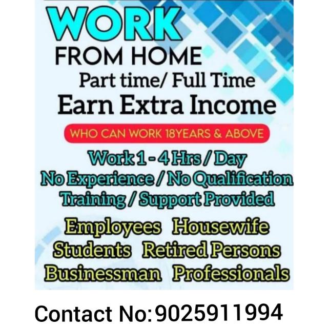 Work from home 🏠 part time job🔥