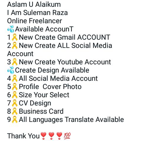 Online Freelancer 💯❣️✅