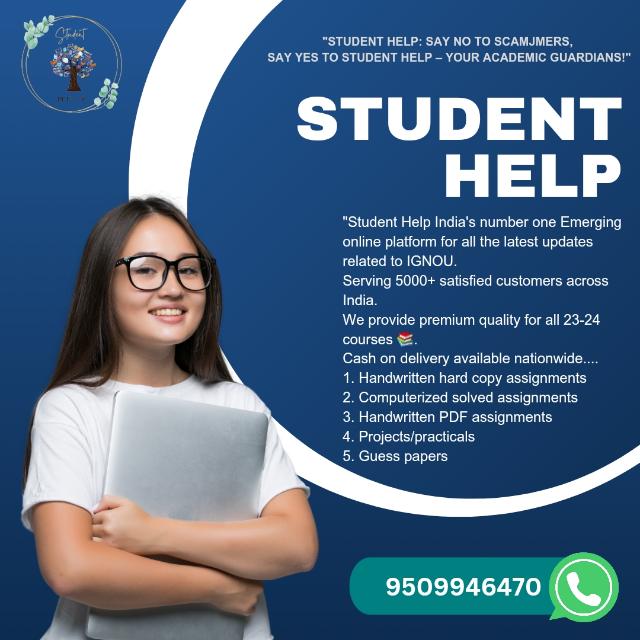 IGNOU assignments 