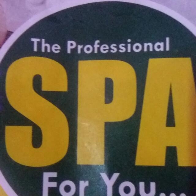 Spa job 😛😛😛