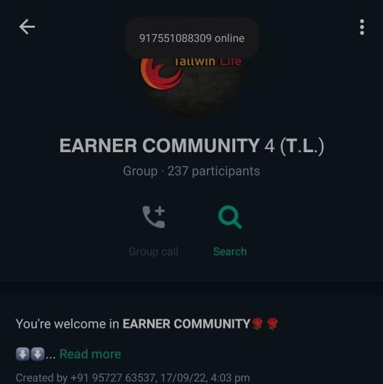 START AND EARNING
