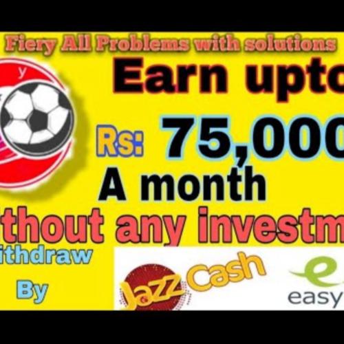 Zero investment _eaen a lot😊