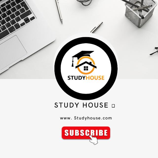 STUDY HOUSE 🏠 
