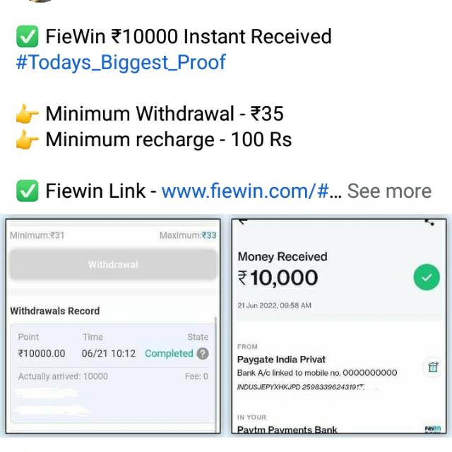 Free Paytm cash earning