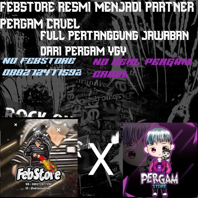 PT FEBSTORE×PERGAM CRUEL