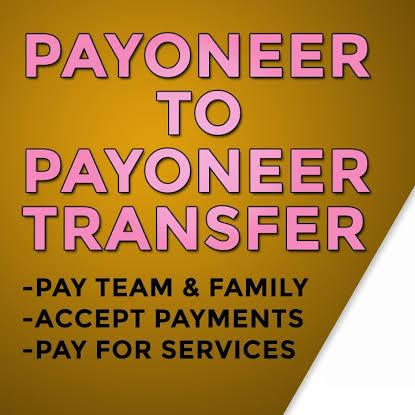 Usd dollar Payoneer to Payoneer with draw in Pkr  by?Rashid?