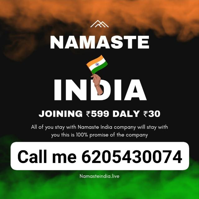 Namaste India 🇮🇳