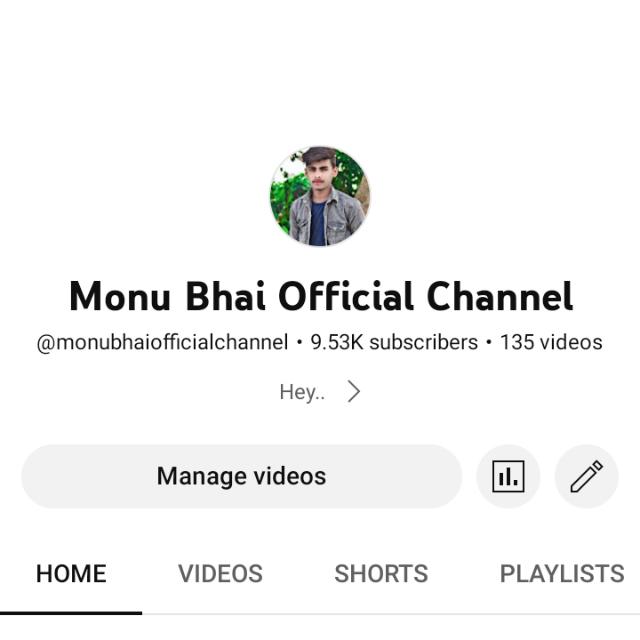 Monu Bhai Official channel