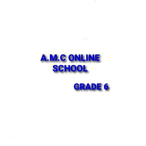 A.M.C ONLINE  SCHOOL GRADE 6