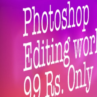 Photo Editing @99 rupees only