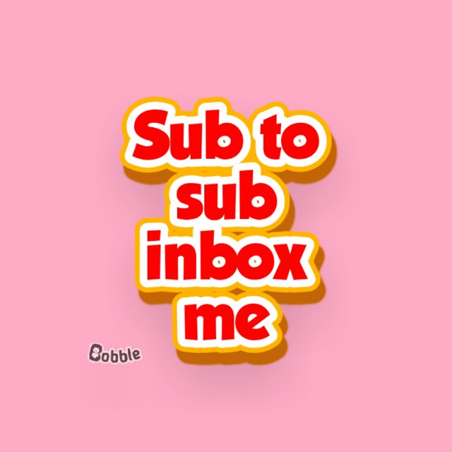 Permanent subscriber 😘😀😃😄🥲😘🥰