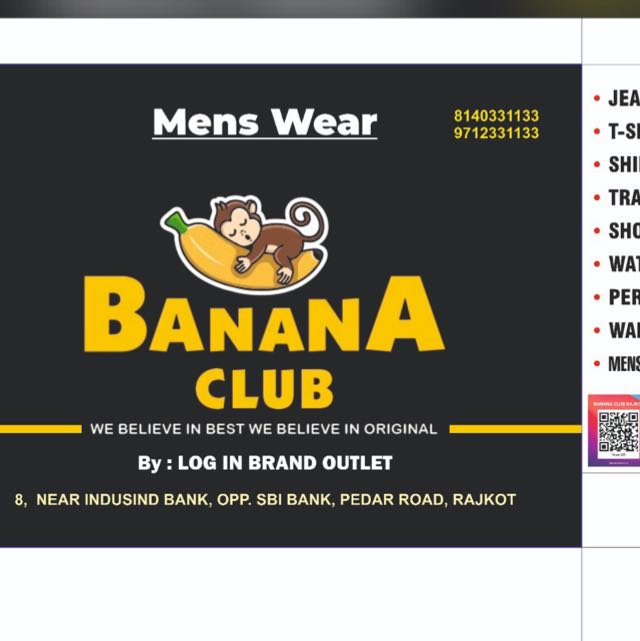 Brand banana club 