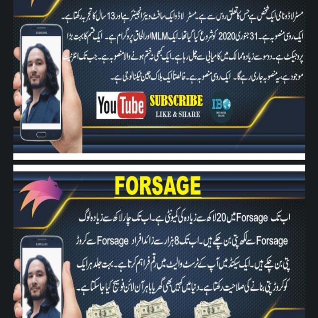 ONLINE Earning Group Forsage BUSD.io