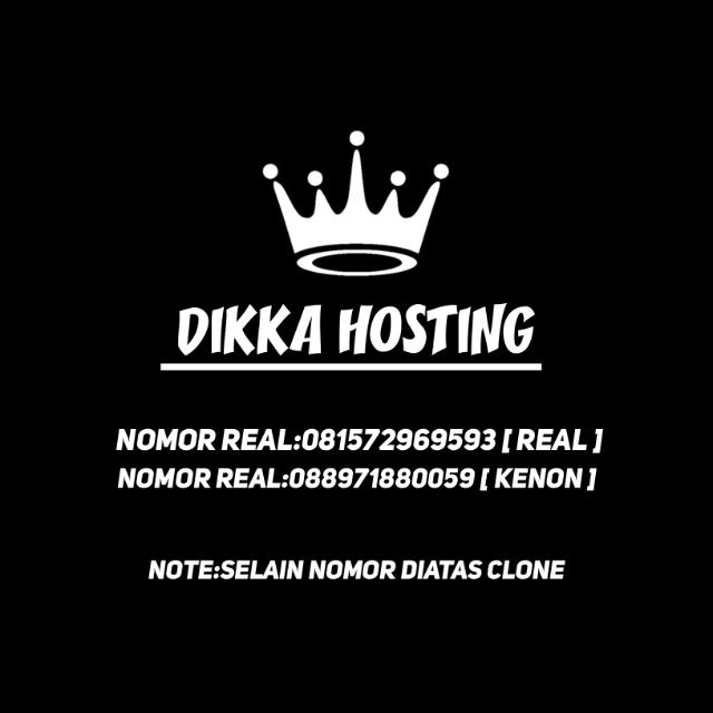 LADANG JASTEB DIKKA HOSTING ( 1 )