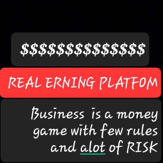 Real Earning Platefom.  $$$