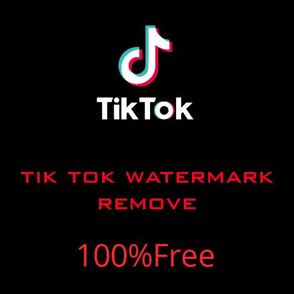 Tik tok watermark remove කරනවා 100% free?