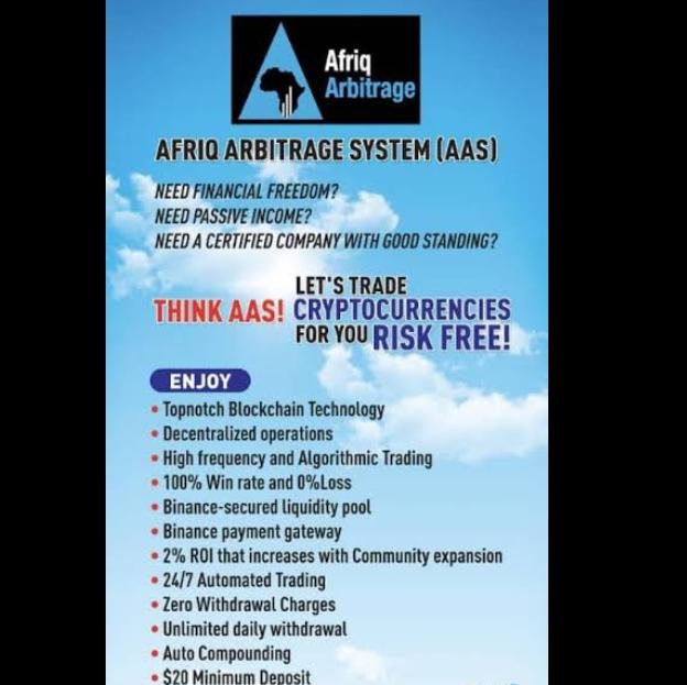 Afriq arbitrage system (earn in $$)
