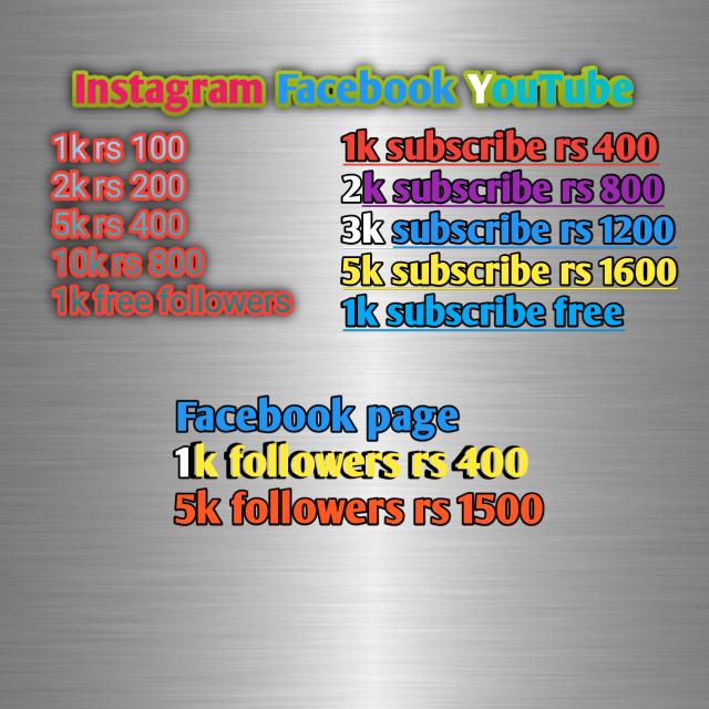 Instagram Followers Service 🔴♻️