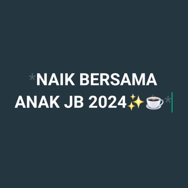 PERKUMPULAN ADMIN JEBE 2024✨