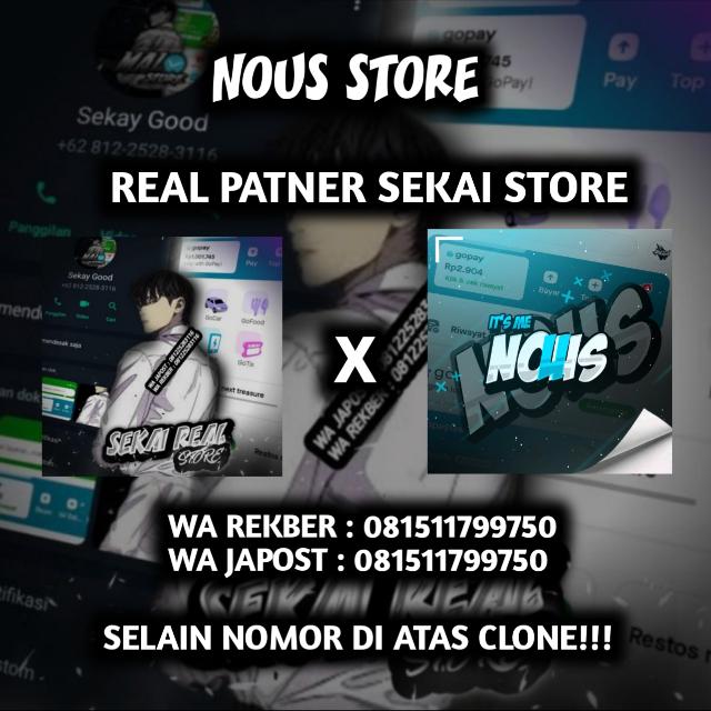 STOK¹ SEKAI STORE X NOUS STORE