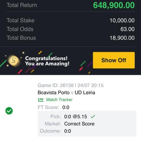 Sportybet winning centre