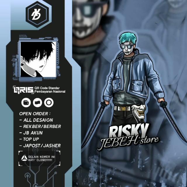 GC STOK | RISKY JEBEH BWI