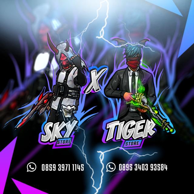 🔰STOK|| SKY STORE X TIGER STORE🔰