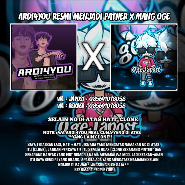 STOK ARDI4YOU × MANG OGE¹