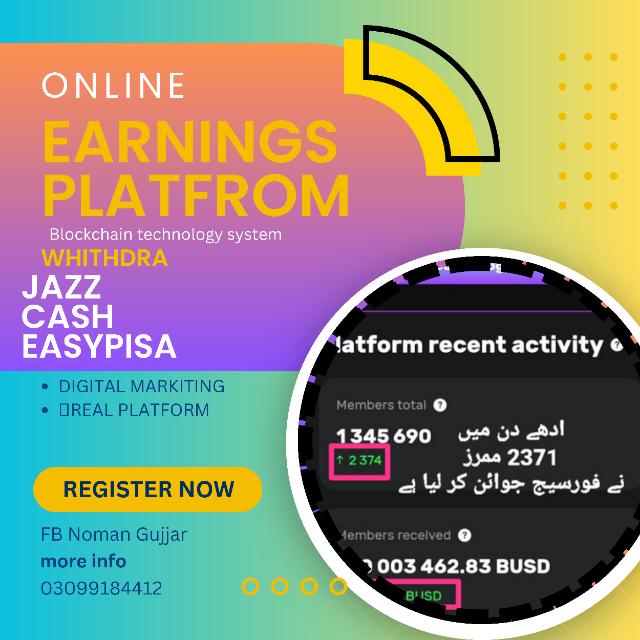 Online earning ward No1 platform???