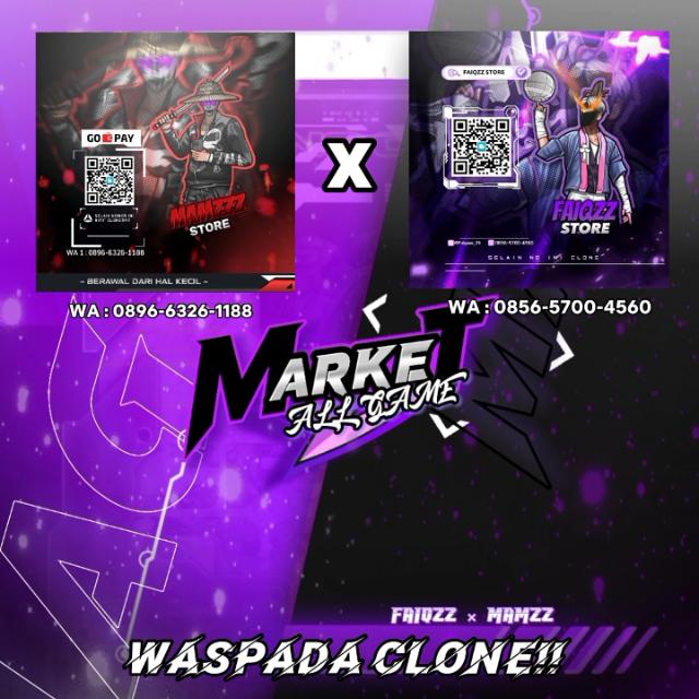 MARKET ALL GAME | FaiqZz X MamZz