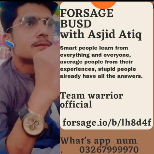 FORSAGE PLATFORM WITH ASJID 💕💢