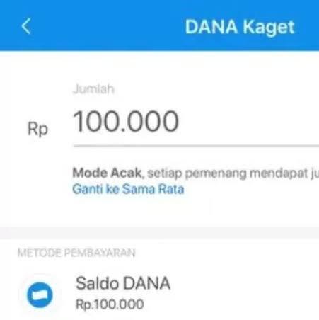Dana Kaget 100K