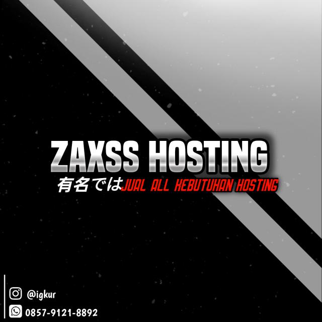 INFO PANEL ZAXSS HOSTING