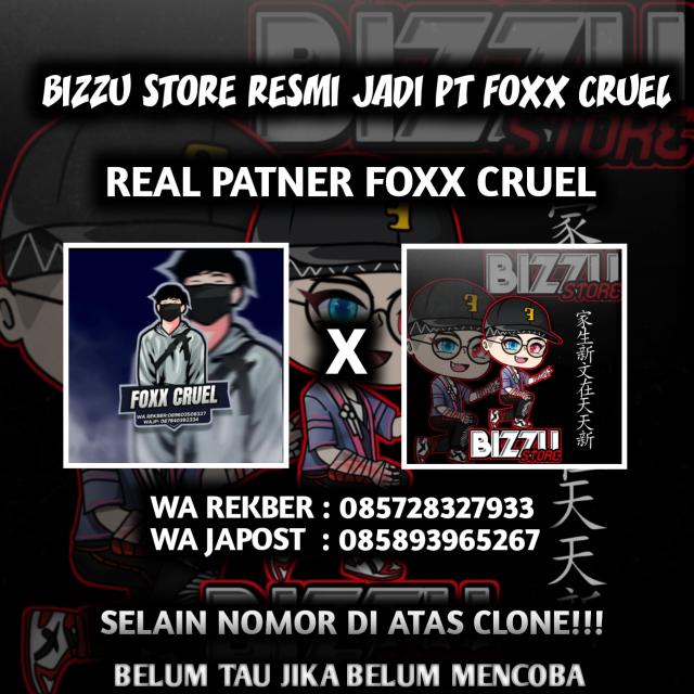 STOCK || FOXX CRUEL X BIZZU STORE