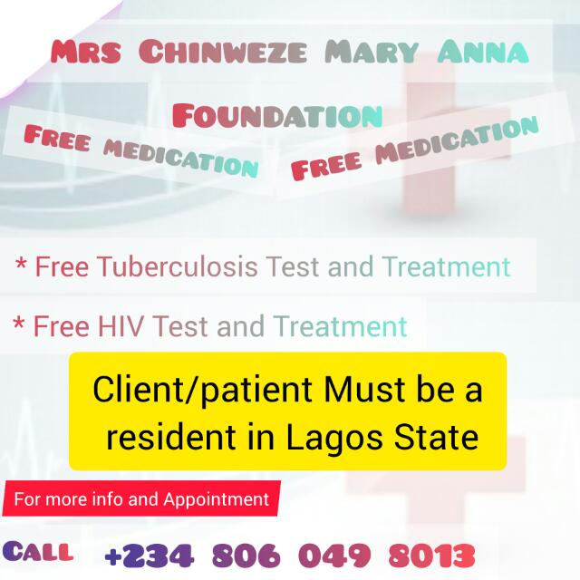 Free Tuberculosis Treatment 🇳🇬🇳🇬🇳🇬