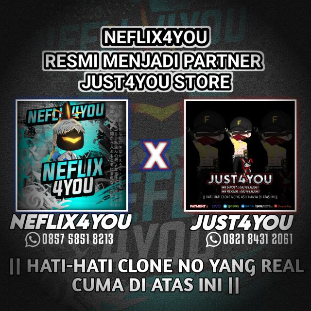 STOCK¹ || NEFLIX4YOU X JUST4YOU