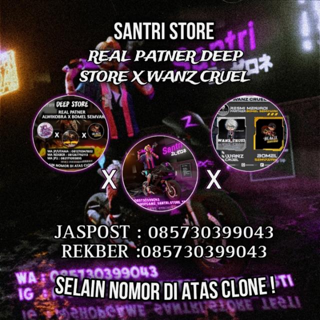 STOK SANTRI STORE X DEEP STORE