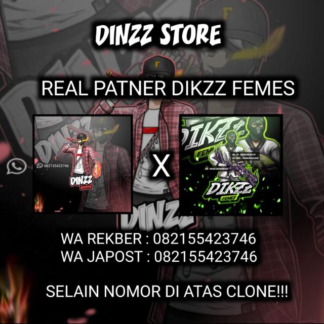 STOK DINZZ STORE X DIKZZ FEMES