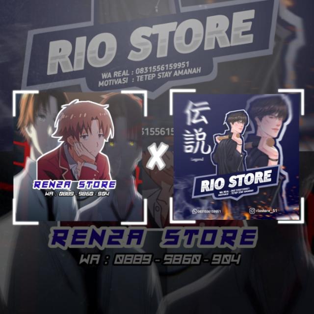 GC STOCK || RIO STORE × RENZA STORE