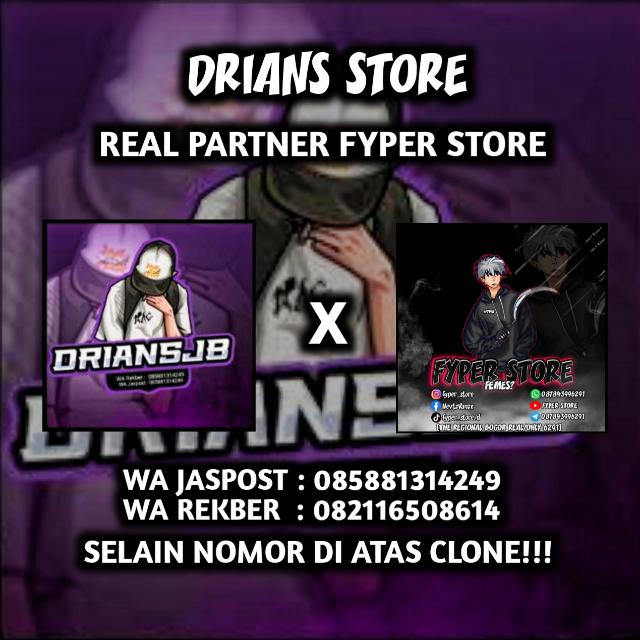 STOCK¹ || DRIANS X FYPER STORE X OWN