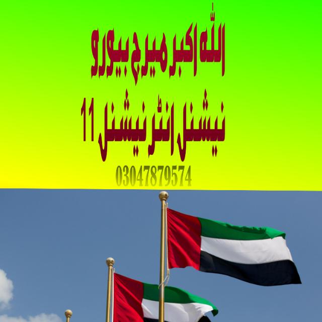 اللہ اکبر میرج بیورو نیشنل انٹر نیشنل11
