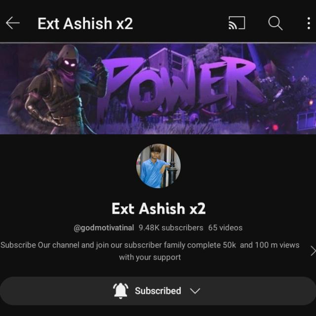 Ext Ashish X2 (YouTube channel)