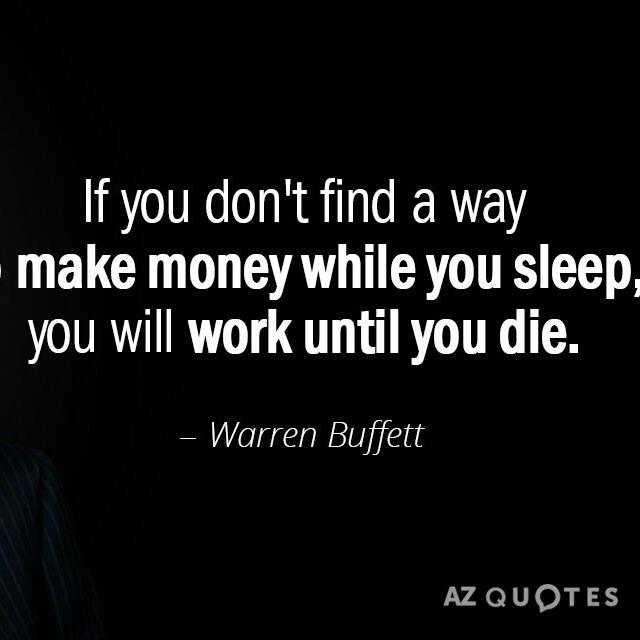 Make a passive income ??