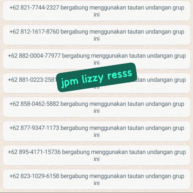 warung jpm lizzy ress 📈